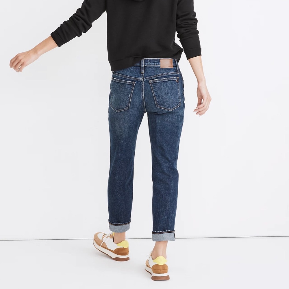 Tomboy Straight Jeans in Chaseley Wash